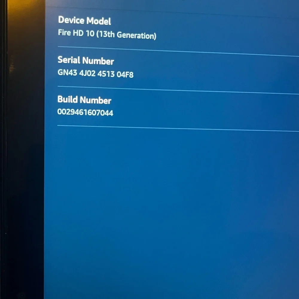 Blue Tablet with Protective Case